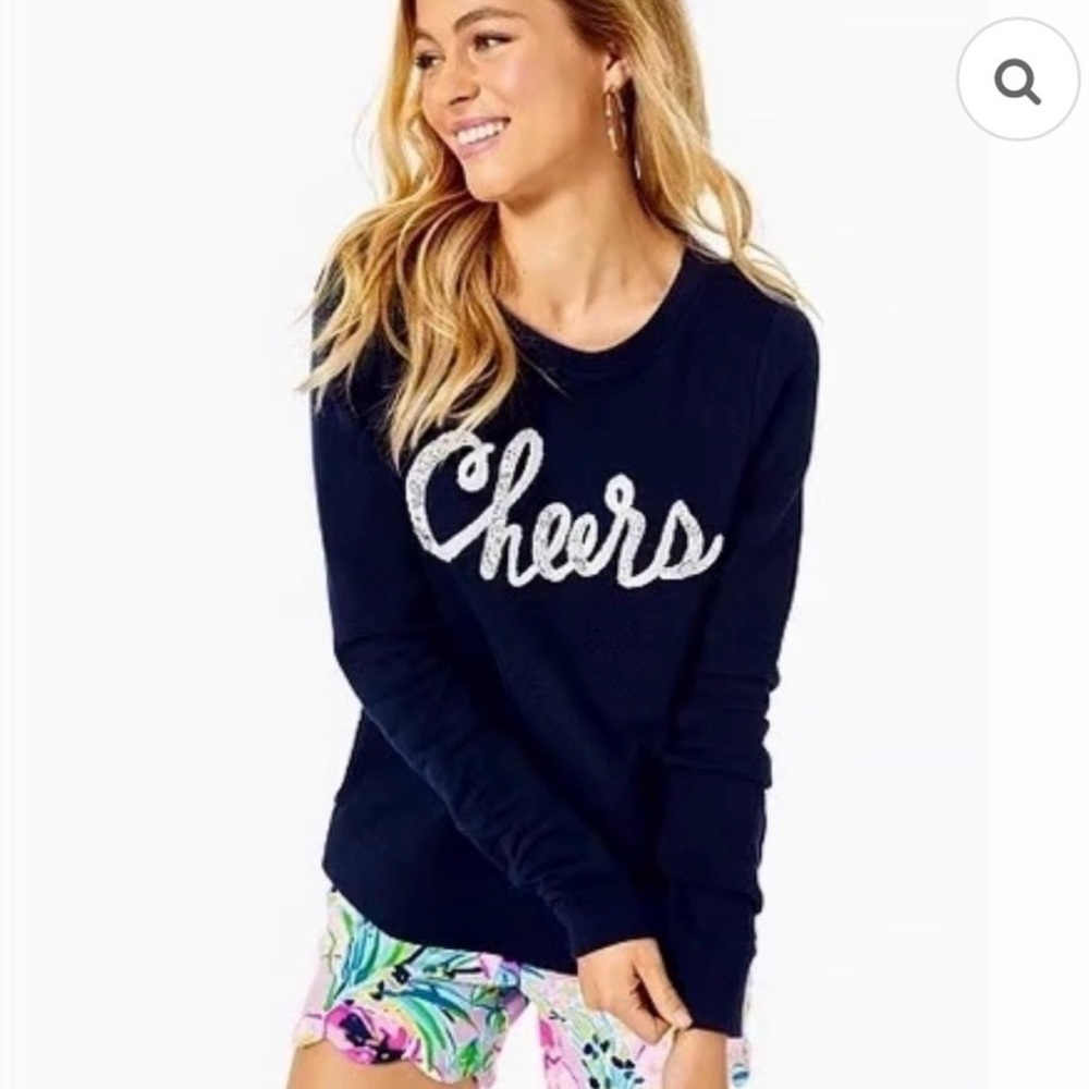 Lilly Pulitzer Rami Cheers Sweatshirt